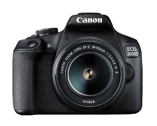 Canon EOS 2000D + 18-55 f/3.5-5.6 IS II (2728C003)