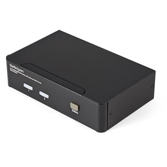 Startech 2 Port USB HDMI KVM Switch with Audio and USB 2.0 Hub 