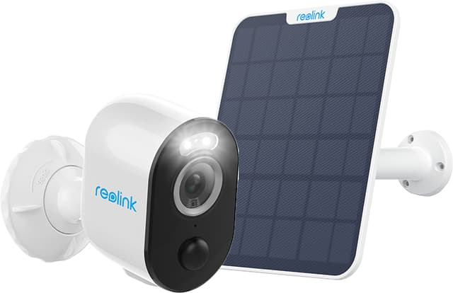 Reolink Argus 3 4mp Batteridriven Wi-Fi Spotlight Kamera + Solpanel 