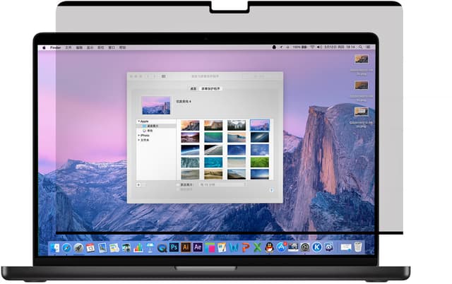 Cirafon Privacy Filter Macbook PRO 14" 2022/23/24/25/26 14,2" 16:10