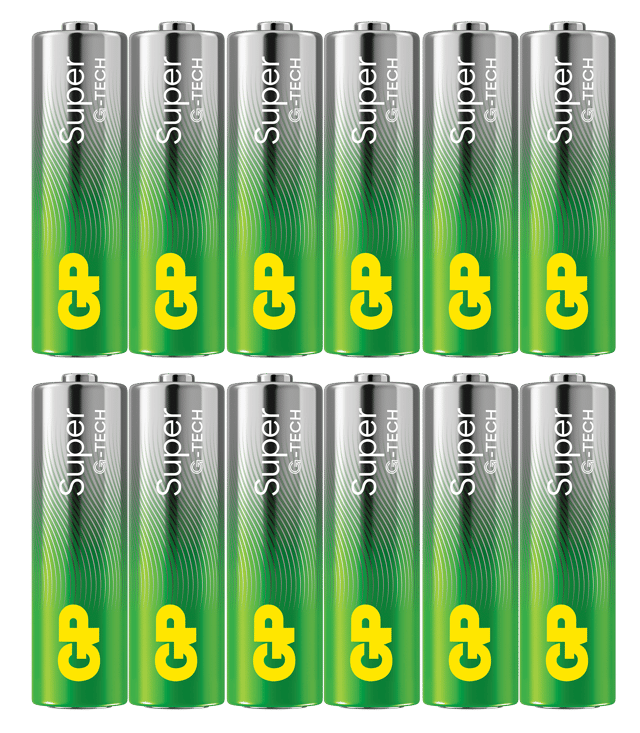 GP Batteries Super Alkaline GP15A Engångsbatteri AA, LR06 Alkalisk (151431)