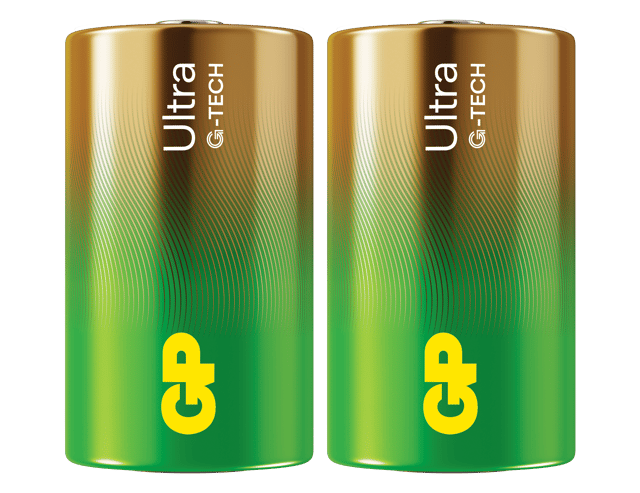 GP Batteries Ultra Alkaline GP13A Engångsbatteri D, LR20 Alkalisk (151436)