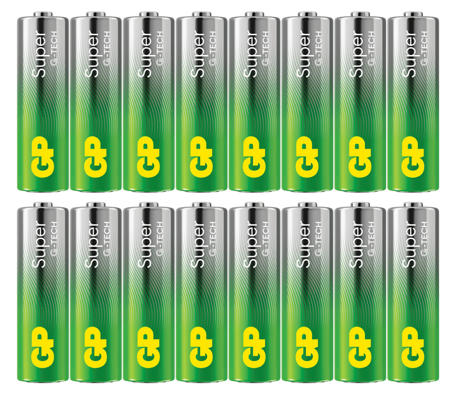 GP Batteries Super Alkaline GP15A Engångsbatteri AA Alkalisk (151437)