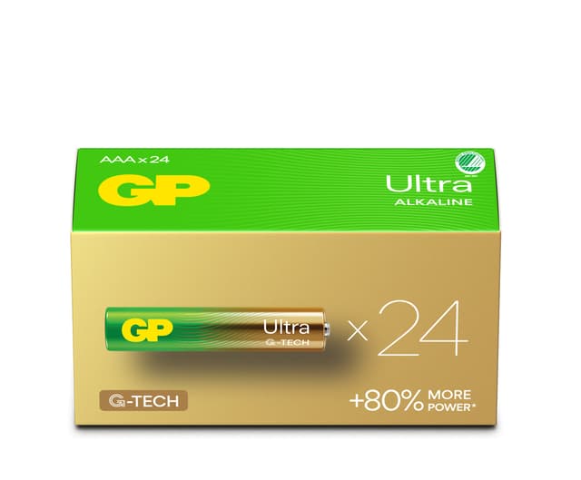 GP Batteries Ultra Alkaline GP24AU Engångsbatteri AAA Alkalisk (151446)