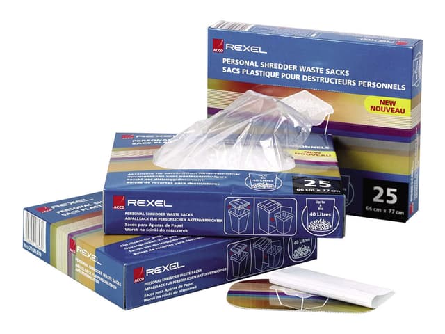 Rexel Avfallspåse 40L 100st (40060)