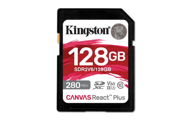 Kingston React PLUS 128GB SDXC UHS-II