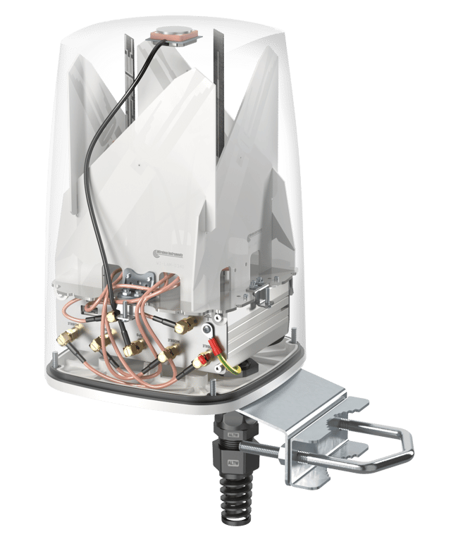 QuWireless AX50S nätverksantenner Rundstrålande antenn PoE/LAN 4,5 dBi (AX50S)