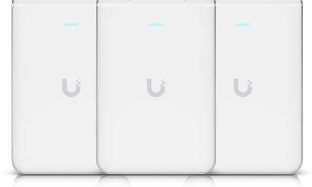 Ubiquiti UniFi U7 Pro Wall WiFi 7 Access Point 3 Pack 