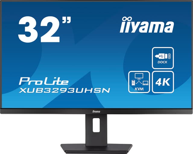 iiyama ProLite XUB3293UHSN-B5 31.5" 3840 x 2160pixels IPS 16:9 60Hz