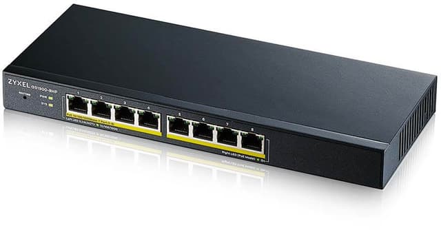 Zyxel GS1900-8HP 8-Port PoE 70W Switch