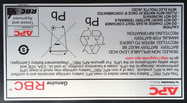 APC Utbytesbatteri #55 (RBC55)