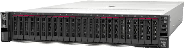 ThinkSystem SR650 V2 servrar 0 GB Rack (2U) Intel® Xeon Silver 4310 2,1 GHz DDR4-SDRAM 1100 W (7Z73A0AGEA)
