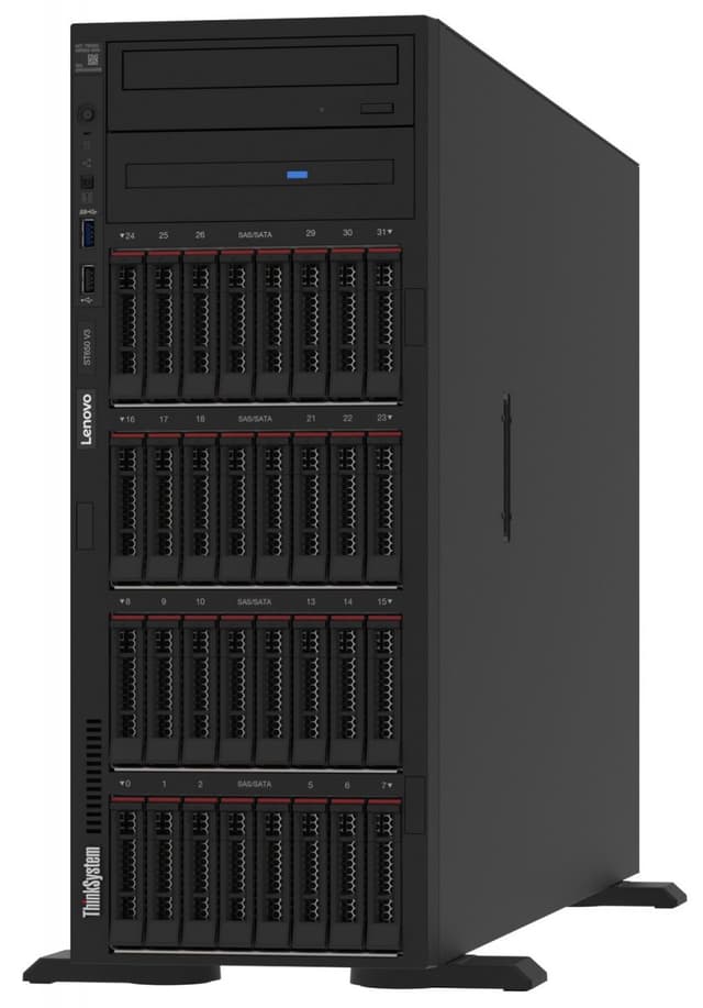 ThinkSystem ST650 V3 servrar Rack (4U) Intel® Xeon® Gold 5415+ 2,9 GHz DDR5-SDRAM 1100 W (7D7AA01CEA)