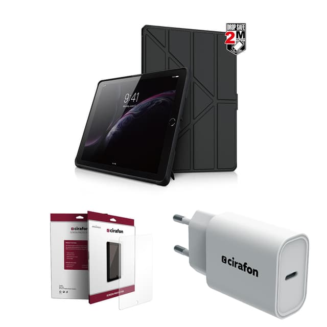 Cirafon Startkit ipad 2018 (AP97-FOVEG-BLCK/CG-TG-APL-IDP9)