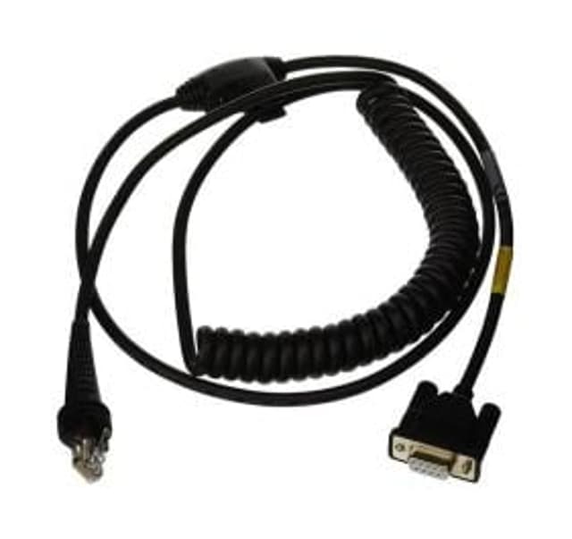 Honeywell Kabel RS232 TTL DB9-Hona 5V Spiral 5m Svart (CBL-020-500-C00-01)