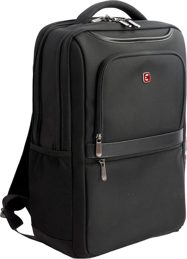 Cirafon Notebook Backpack City Pro IV 16" Nailon Musta