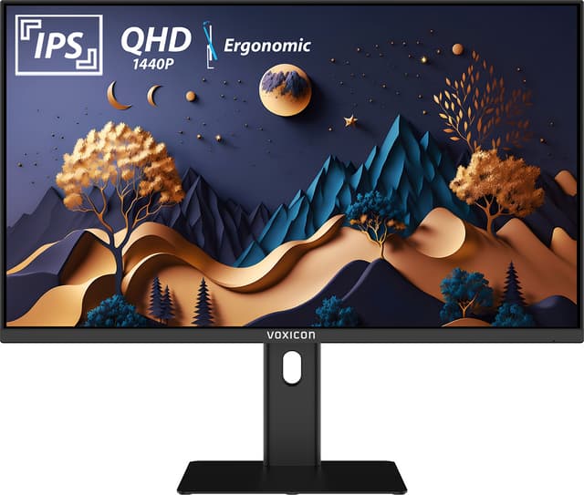 Voxicon D32QO2F Ergonomisk skærm 32" 2560 x 1440pixels IPS 16:9 100Hz