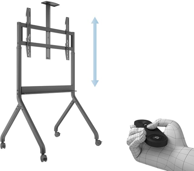 Multibrackets M Motorized Collaboration Floorstand 55"-86" (7350105217418)