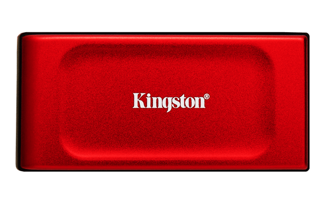 Kingston XS1000 1TB Portable SSD USB Type-C Punainen
