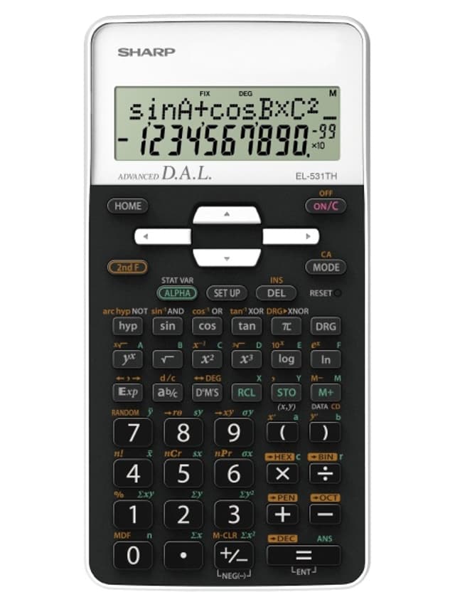 Sharp EL-531TH Teknisk Fickräknare
