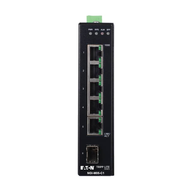 Eaton 5-Port 1SFP Industrial Managed Switch (NGI-M05-C1)