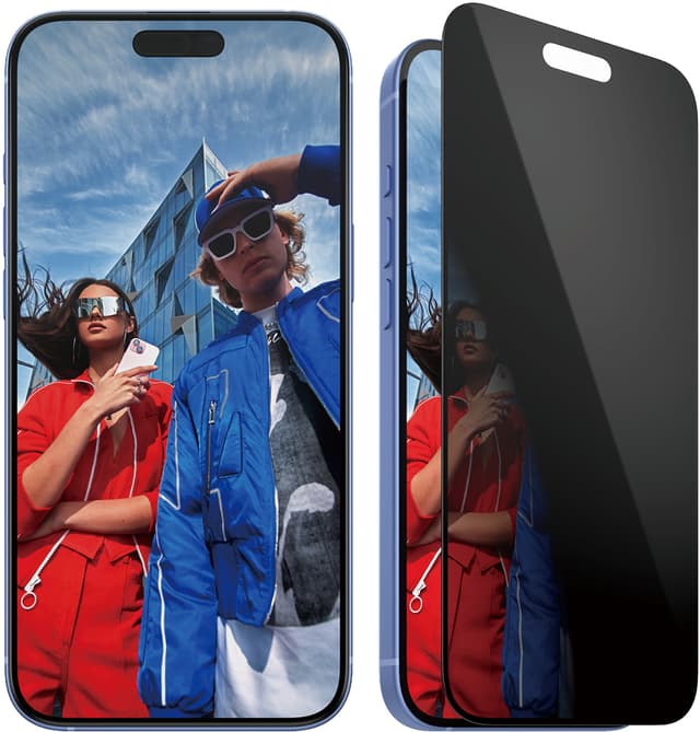 Panzerglass Ultra-Wide Fit Privacy skärmskydd iPhone 15 Plus, iPhone 16 Plus (P2863)