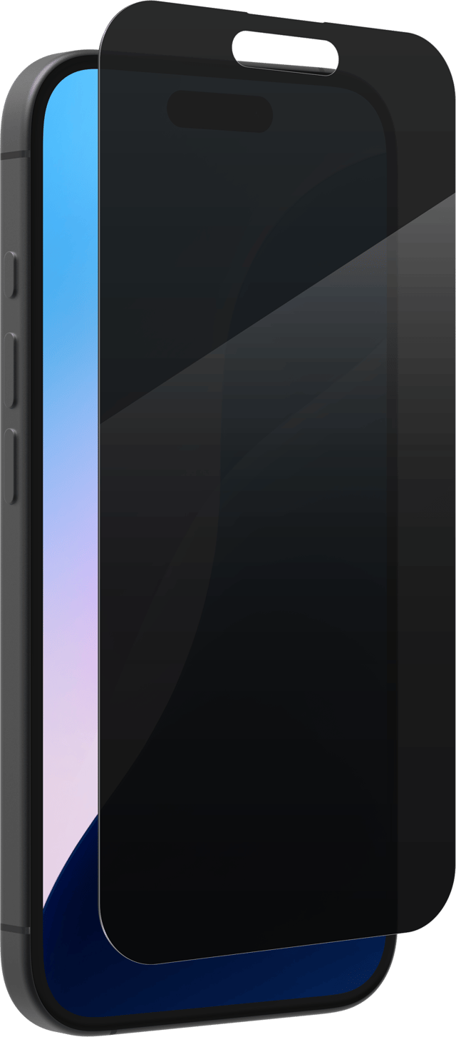 Zagg InvisibleShield Glass Elite Privacy skärmskydd iPhone 15, iPhone 16 (200114866)