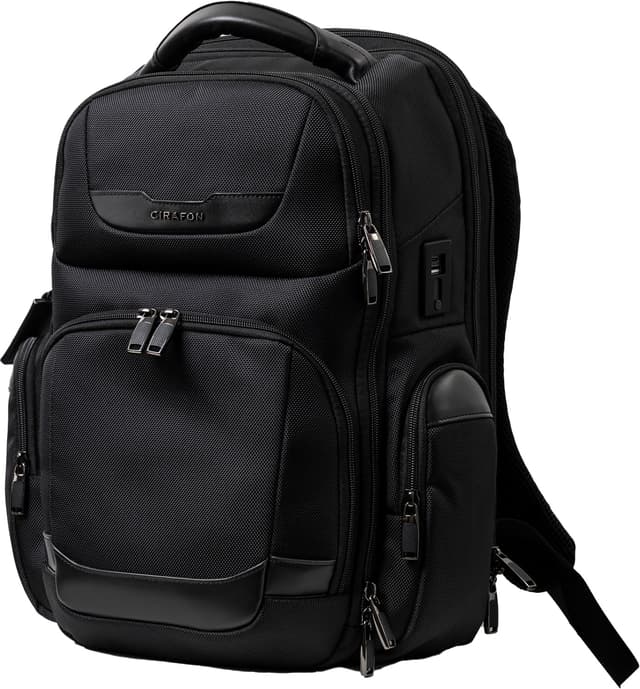 Cirafon Backpack City Pro III 16" Nylon Sort