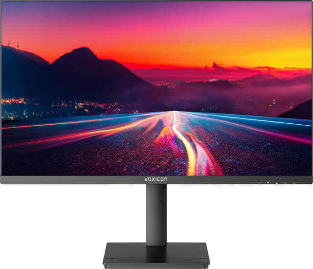 Voxicon O27QHDPF ergonomisk skjerm USB-C 65W 27" 2560 × 1440pixels IPS 16:9 75Hz