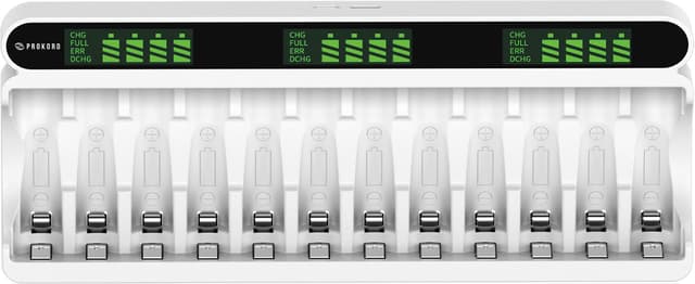 Prokord Batteriladdare AA/AAA 12 Pcs (PTB-12)