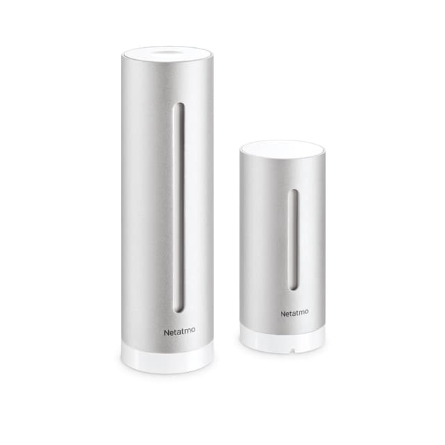 Netatmo NWS01-EC digital väderstation Gjuten aluminium Batteri / USB Wi-Fi (NWS01-EC)