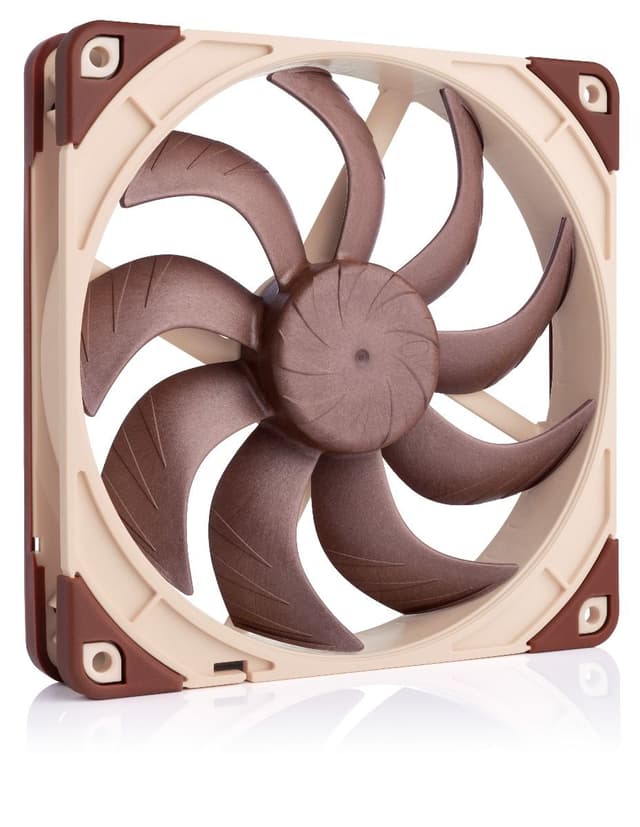 Noctua NF-A14X25 G2 LS-PWM Premium 140X25MM Fläkt Beige, Brun (NF-A14X25 G2 LS-PWM)