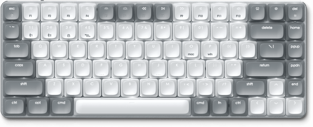 Satechi SM1 Slim Mechanical Keyboard Trådbunden och trådlös Nordisk (ST-KSM1LT-ND)