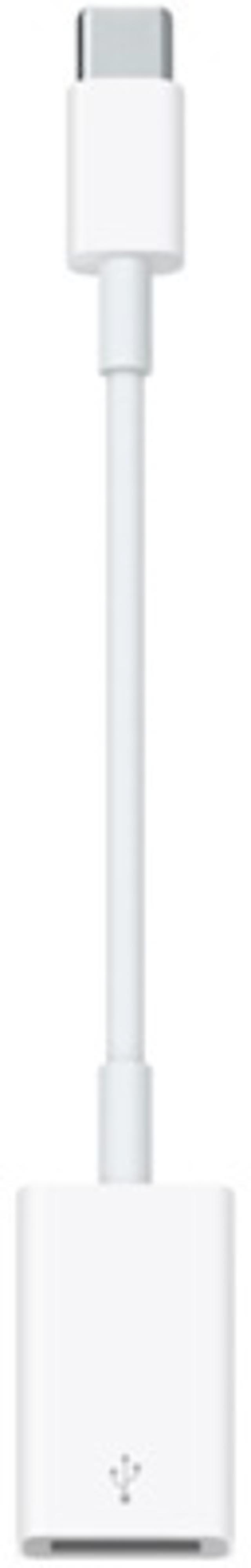 USB-C till USB-A-adapter USB-C USB-A Vit (MW5L3ZM/A)