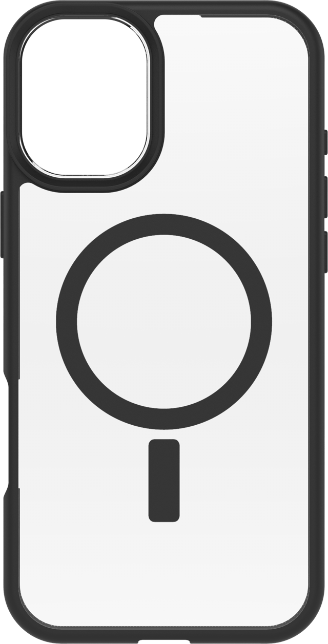 Otterbox React Magsafe iPhone 16 Plus Gjennomsiktig, Svart