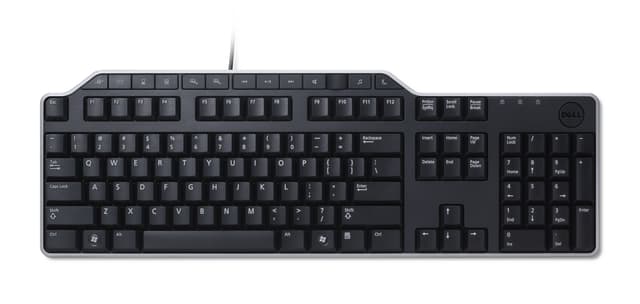 Dell KB522 tangentbord Universal USB QWERTY Dansk Svart Kabel Dansk