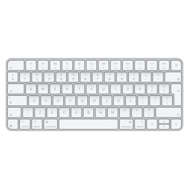 Magic tangentbord Universal USB + Bluetooth QWERTY Engelsk Vit Trådbunden och trådlös Engelsk (MXCL3Z/A)