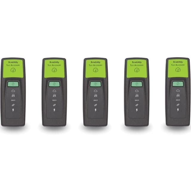 Netally Test Accessory (5 PK) f/ AirCheck-G2 Testverktyg för PoE Svart, Grön (TEST-ACC-5PK)