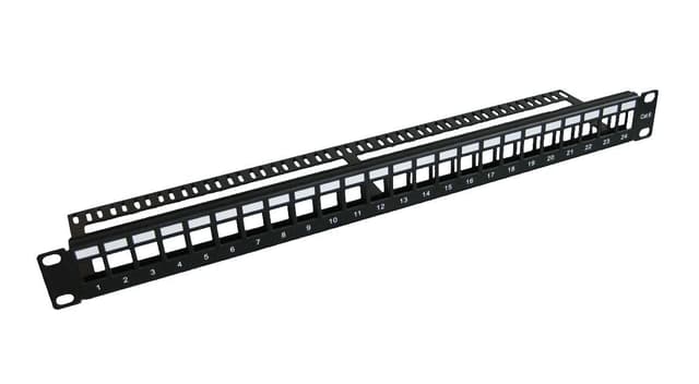 Microconnect Patchpanel Svart 1U (PP-004BLANK)