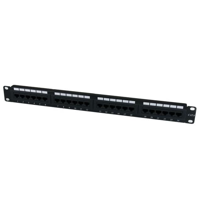 Startech Patchpanel Svart 1U (C6PANEL24)
