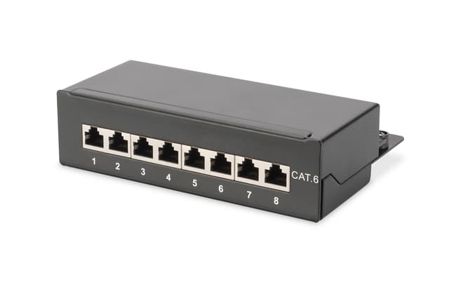 Digitus Patchpanel Svart Cat 6 (DN-91608SD)