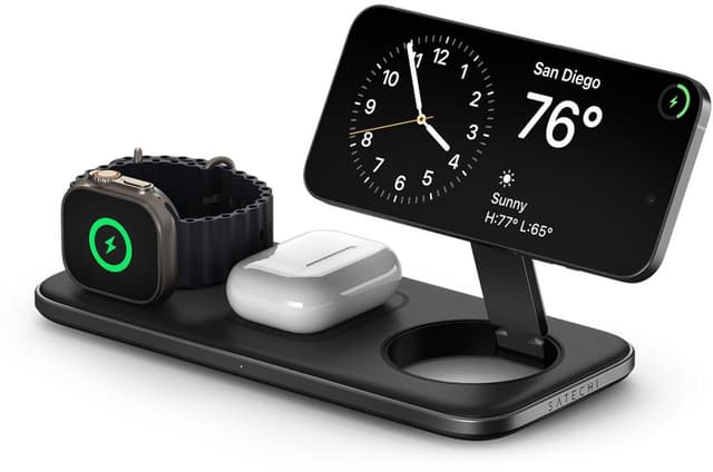 Satechi Qi2 Trio Wireless Charging Pad 