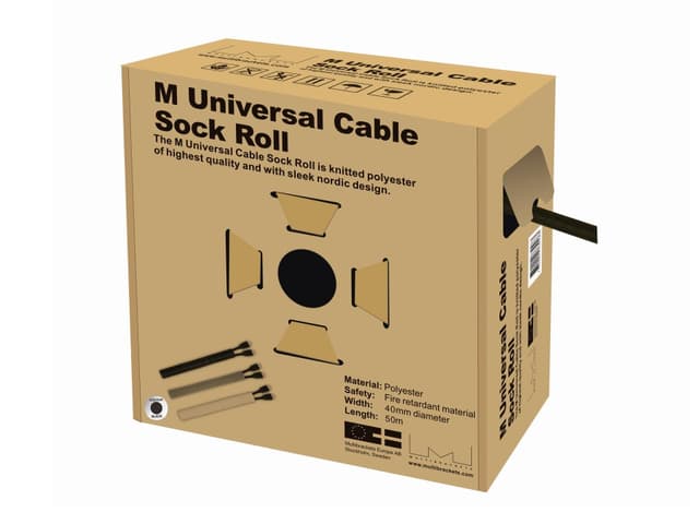 Multibrackets M Universal Cable Sock Roll 40 mm x 50 m (7350022732483)