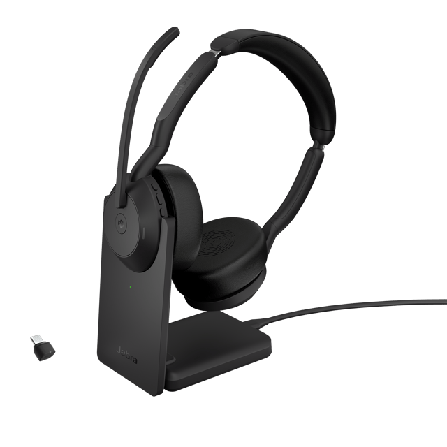 Jabra Evolve2 55 Stereo USB-C Microsoft Teams Svart