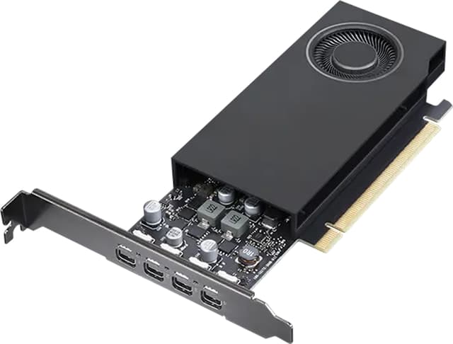 RTX A1000 8GB mini-DPx4 GDDR6 Graphics Card (4X61Q73041)