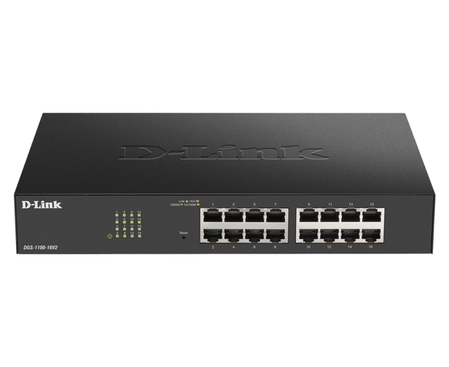 D-Link DGS 1100 v2 16-Port Smart Switch 