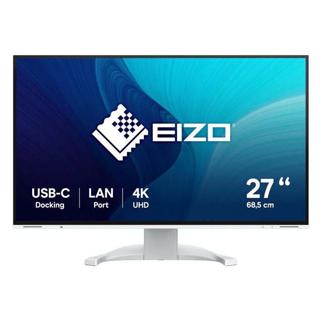 EIZO FlexScan EV2740X-WT 27" 3840 × 2160pixels IPS 16:9 60Hz (EV2740X-WT)