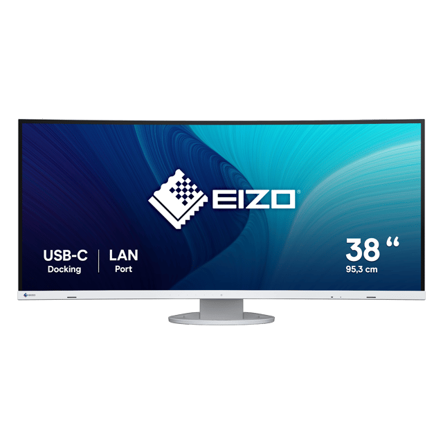 EIZO FlexScan EV3895 Curved 37.5" 3840 × 1600pixels IPS 24:10 60Hz (EV3895-WT)
