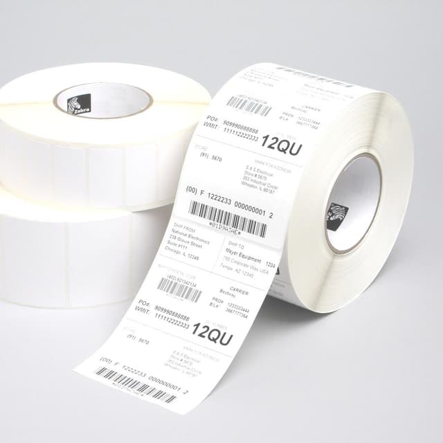 Zebra Etiketter Z-Perform 1000T 76x38mm 6-Pack (880018-038)