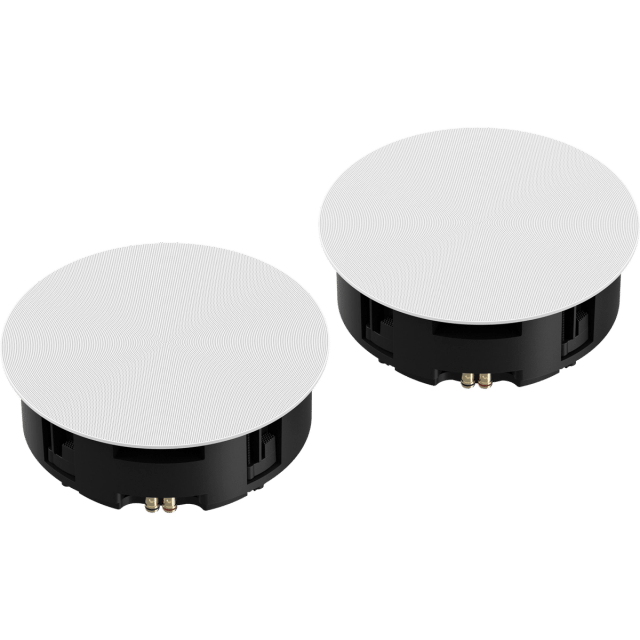 SONOS Architectural från Sonance Takhögtalare 8" - Par Vit